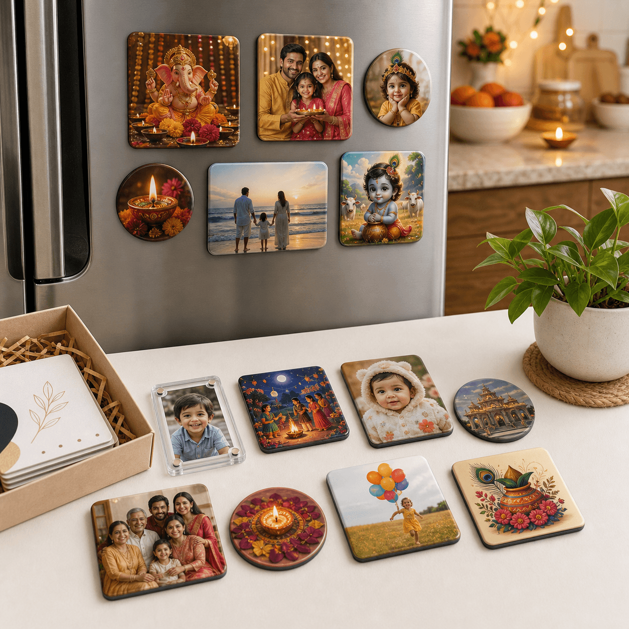 Festival & Family Magnet Set